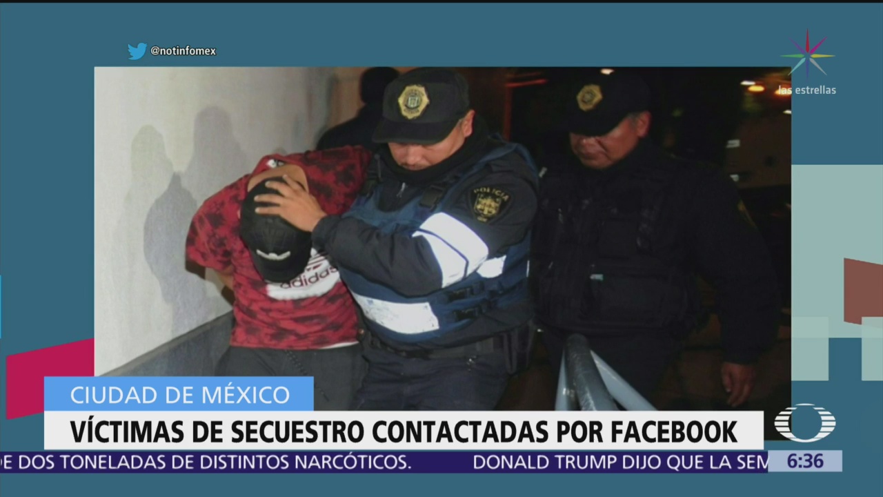 Delincuentes organizan secuestros desde la cárcel y contactan víctimas por Facebook