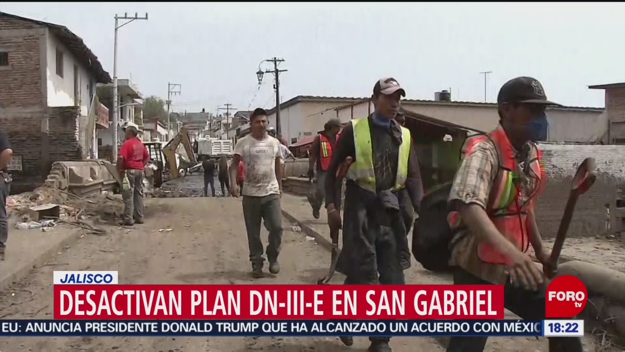 FOTO: Desactivan plan DN3-E en San Gabriel, Jalisco