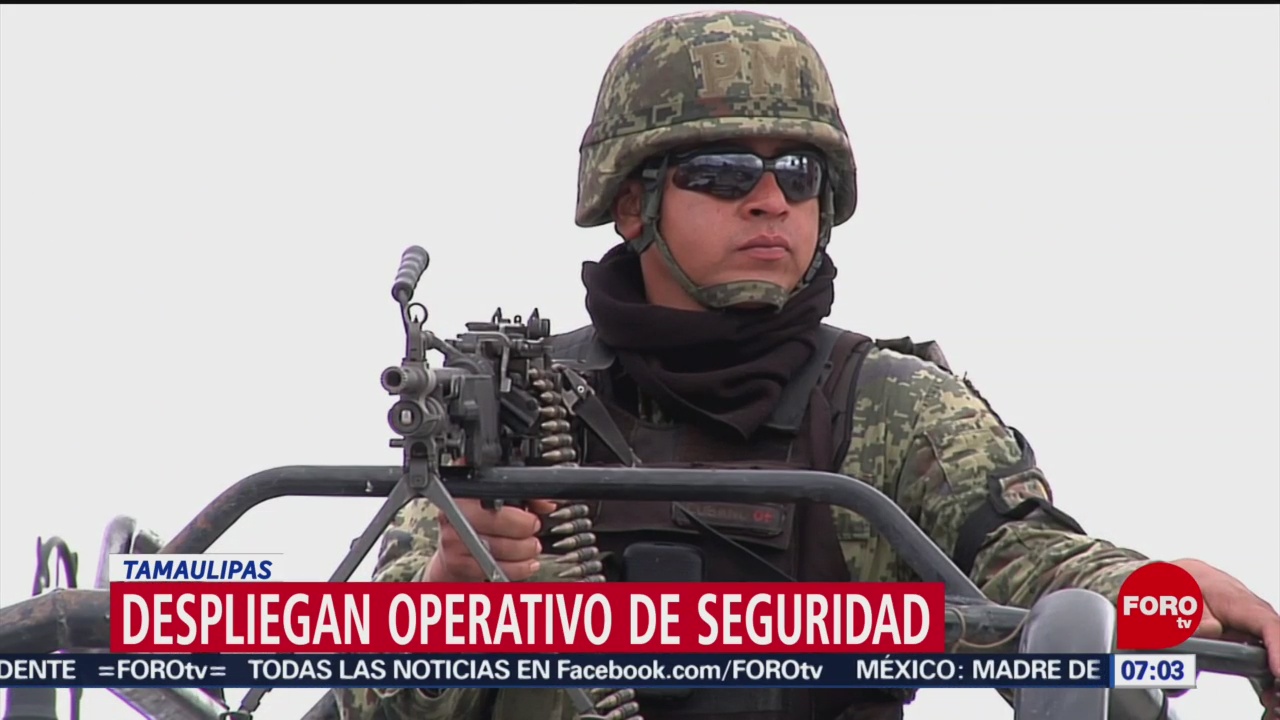FOTO: Despliegan operativo de seguridad Tamaulipas por elecciones 2 Junio 2019