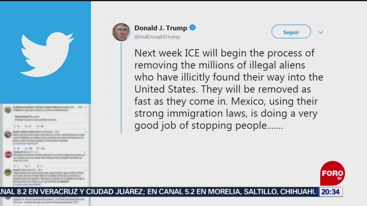 Foto: Donald Trump Migrantes Estados Unidos ICE 17 Junio 2019