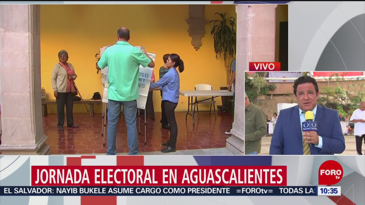 FOTO: Casillas instaladas en Aguascalientes suman el 76.6% , 2 Junio 2019