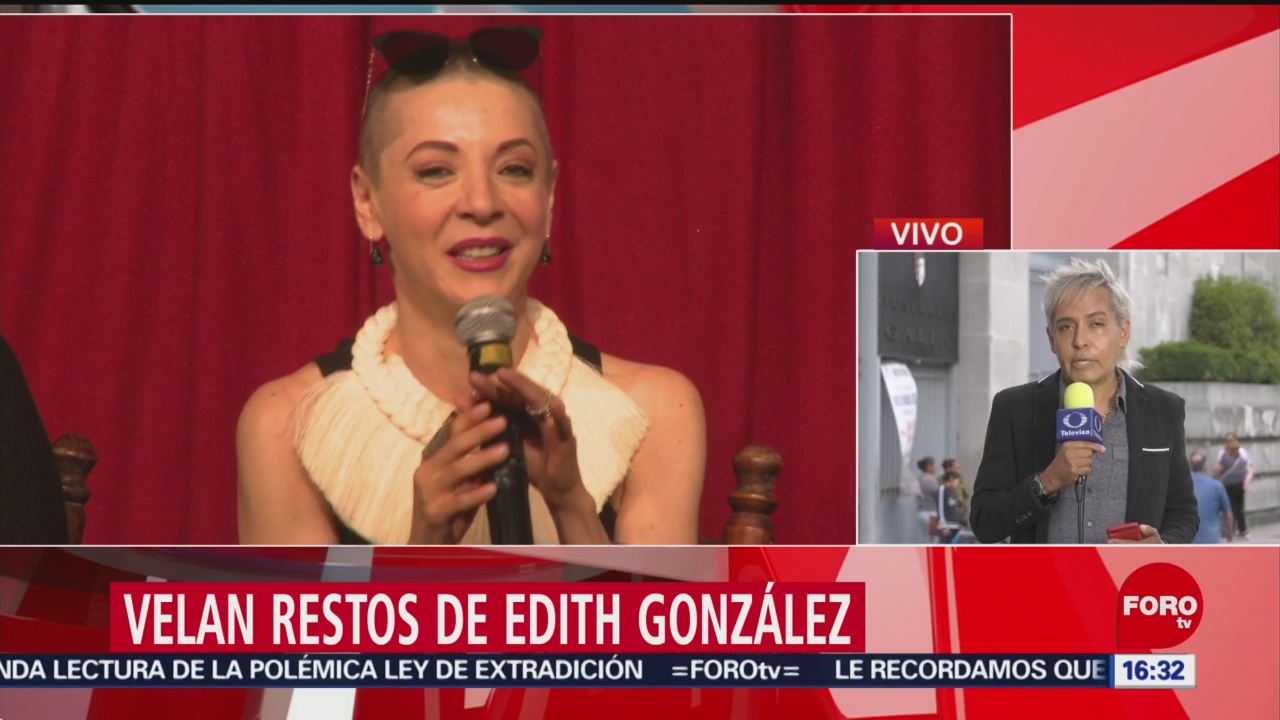 FOTO: Edith González enfrentó su enfermedad con valentía
