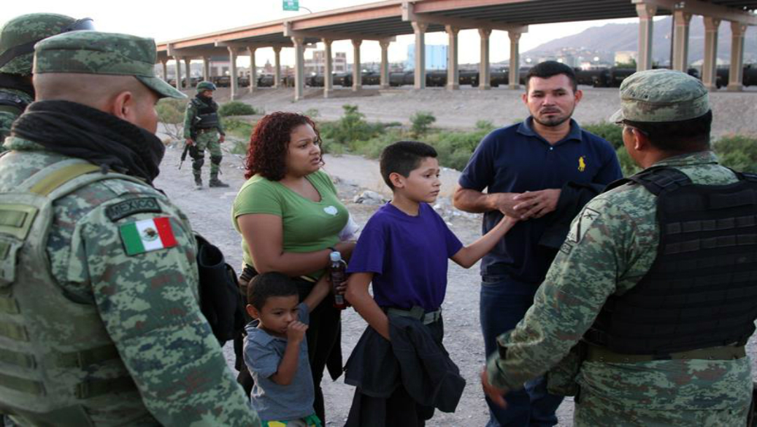 Foto Ejército vigila frontera norte de México contra migrantes 18 junio 2019