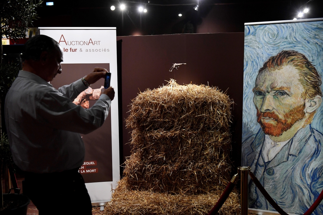 Foto: Revólver con el que Van Gogh se suicidó, 19 de junio de 2019, Paris 