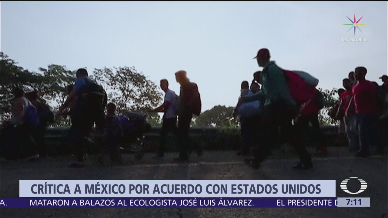 El Salvador critica a México por acuerdo con Estados Unidos