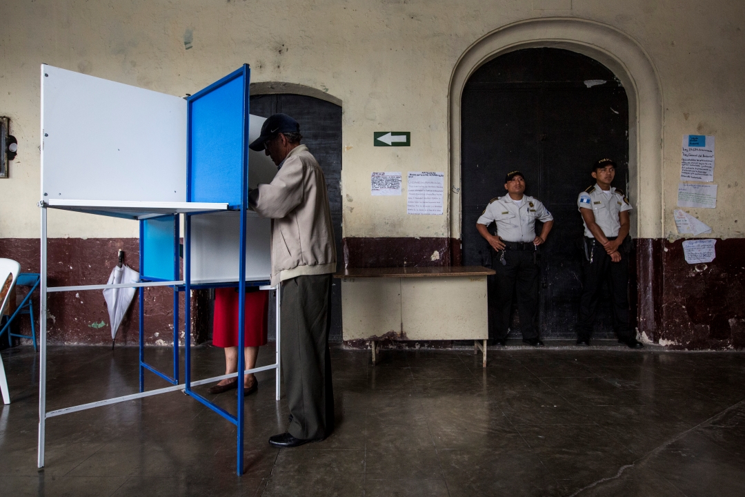 Foto: Elecciones en Guatemala, 17 de junio de 2019, Guatemala