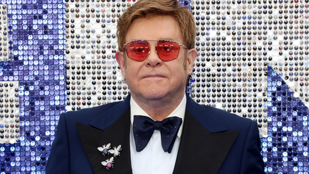 Foto: El cantante británico Elton John, 29 junio 2019