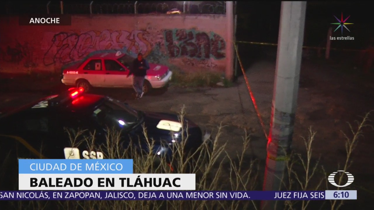 Encuentran hombre muerto en calles de Tláhuac