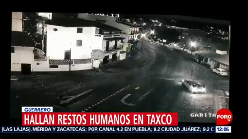 Encuentran restos humanos en Taxco, Guerrero