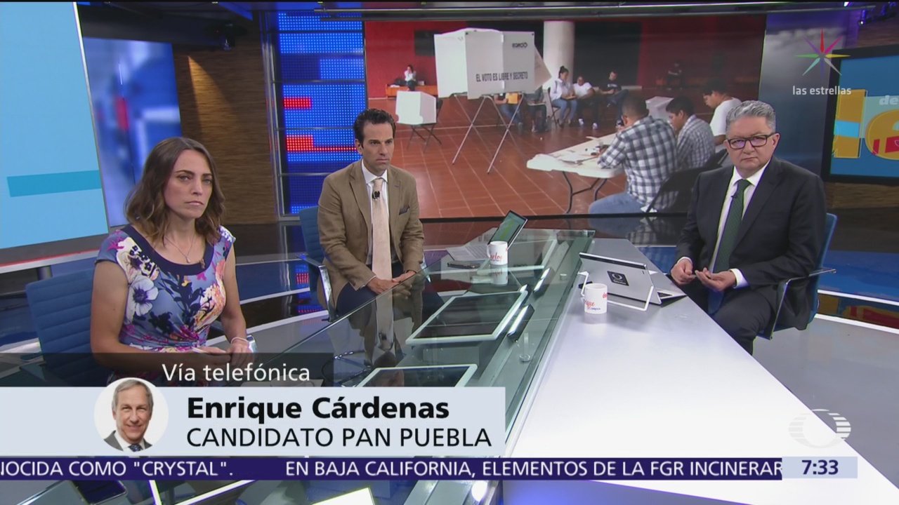 Enrique Cárdenas admite derrota en Puebla