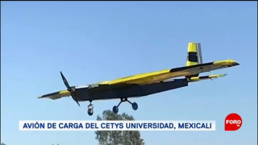 FOTO: Estudiantes de Mexicali desarrollan un avión de carga, 16 Junio 2019