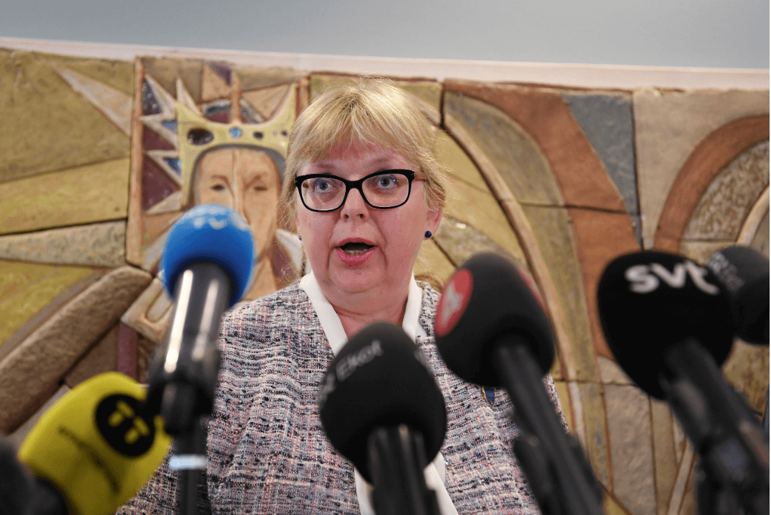 Foto: Eva-Marie Persson, fiscal sueca, 3 de junio de 2019, Suecia