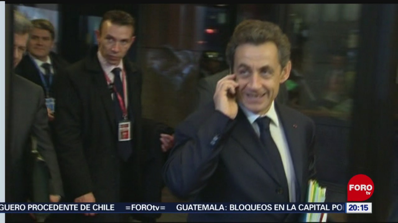 Foto: Expresidente Francia Nicolas Sarkozy Juicio Corrupción 19 Junio 2019
