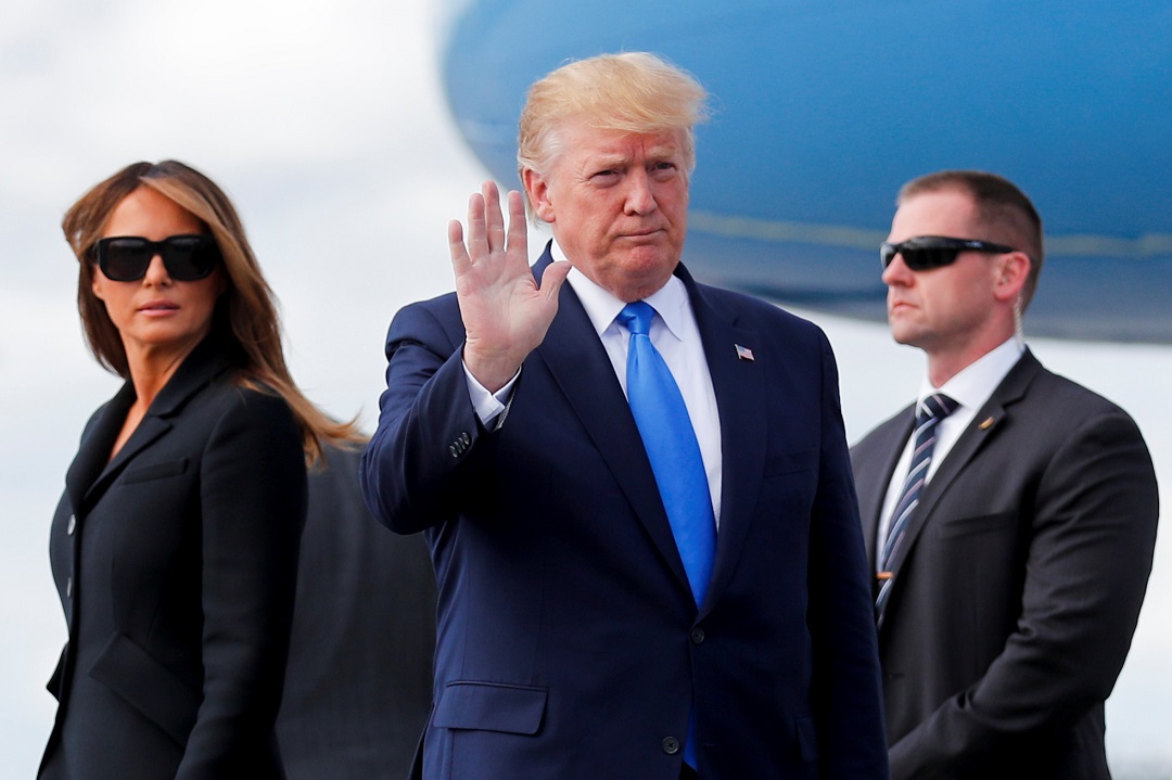 Foto: El presidente de Estados Unidos, Donald Trump, visita Irlanda. El 6 de junio de 2019