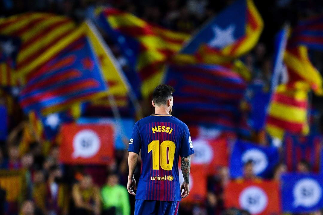 Foto: Lionel Messi durante el partido FC Barcelona contra SD Eibar. El 19 de septiembre de 2017