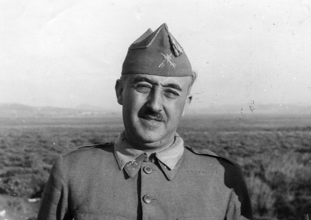 Foto: Francisco Franco, 27 de agosto de 1937, España