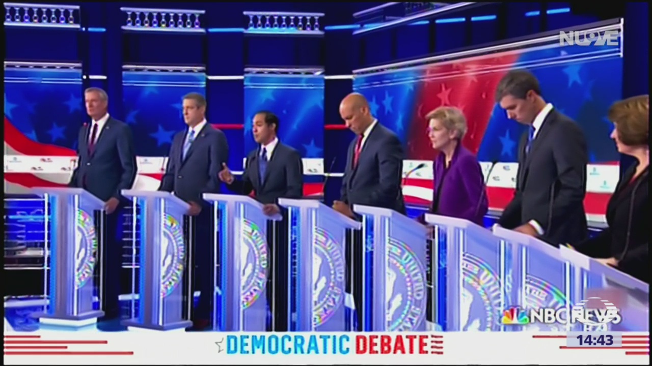 Foto: Ganadores y perdedores del primer debate entre candidatos demócratas