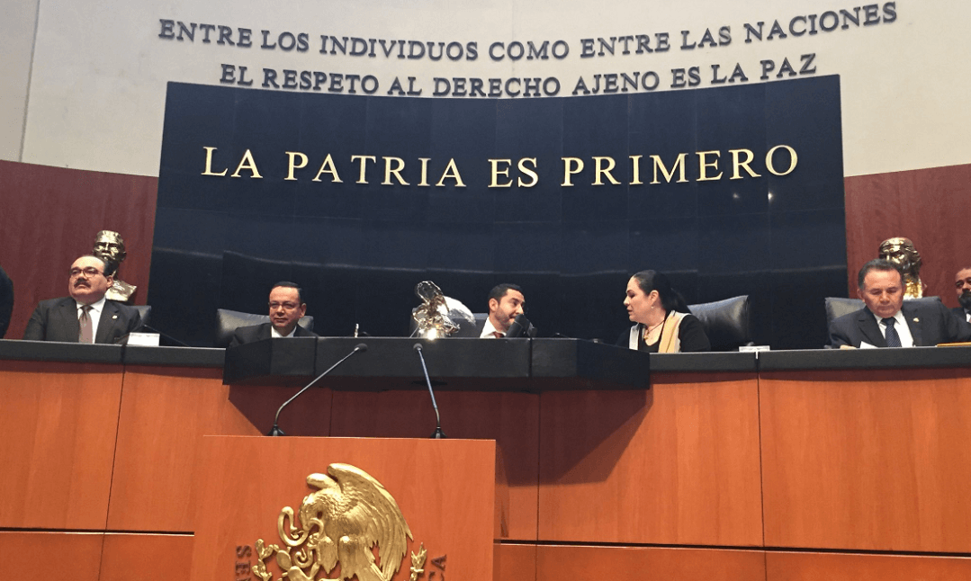 Germán Martínez regresa a su lugar en el Senado de la República