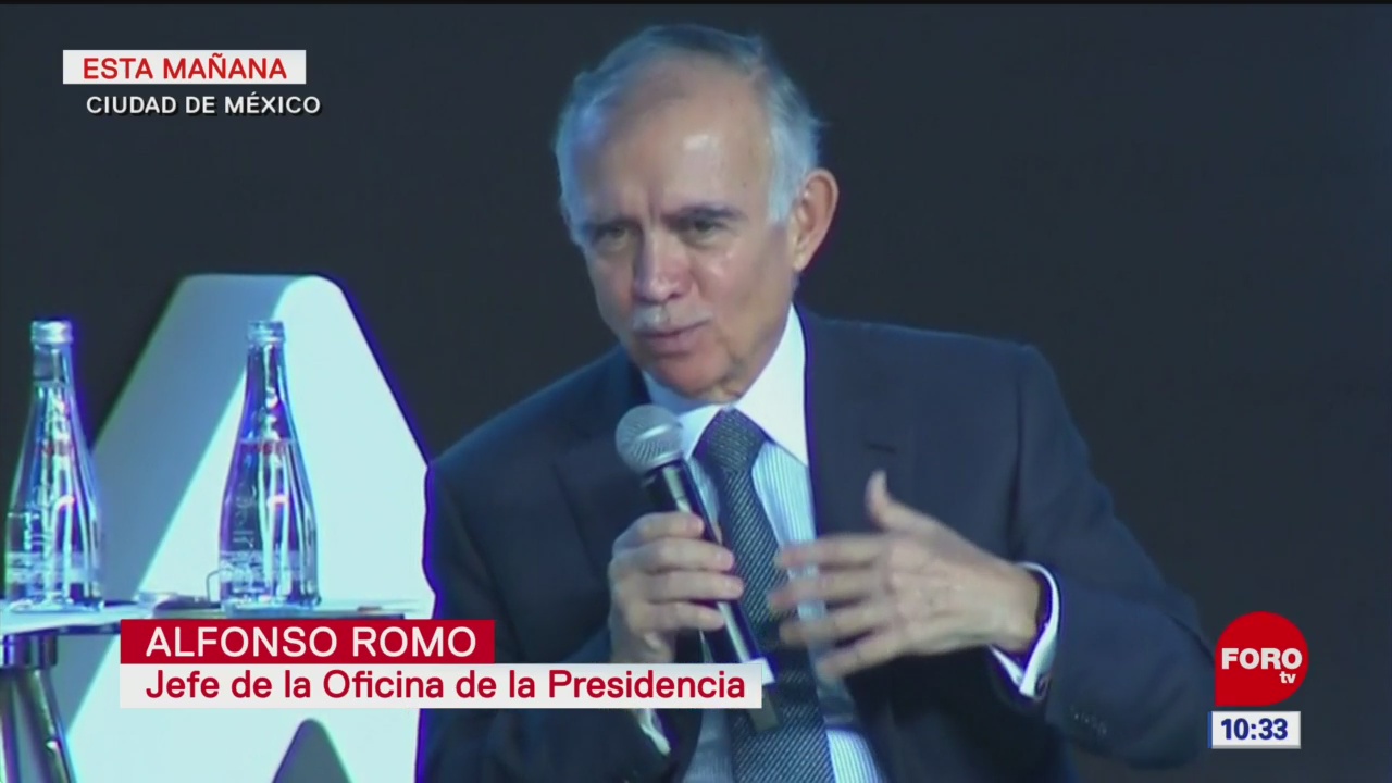 Gobierno Federal atiende los retos económicos, dice Alfonso Romo
