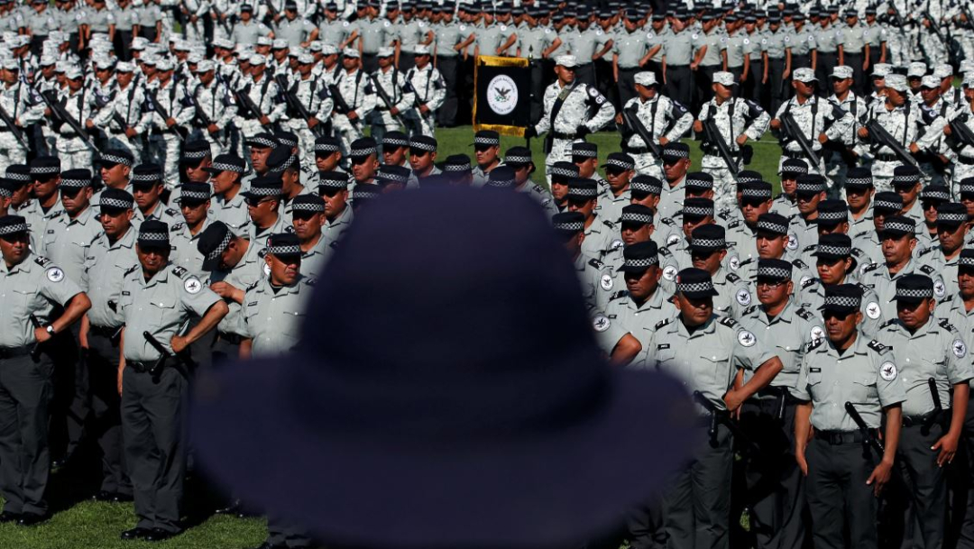 Foto: Todos los miembros de la Guardia Nacional pasaron por cursos intensivos de capacitación en derechos humanos, el 30 de junio de 2019 (Reuters) 