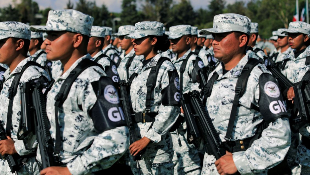 Foto: Todos los miembros de la Guardia Nacional pasaron por cursos intensivos de capacitación en derechos humanos, el 30 de junio de 2019 (Reuters)