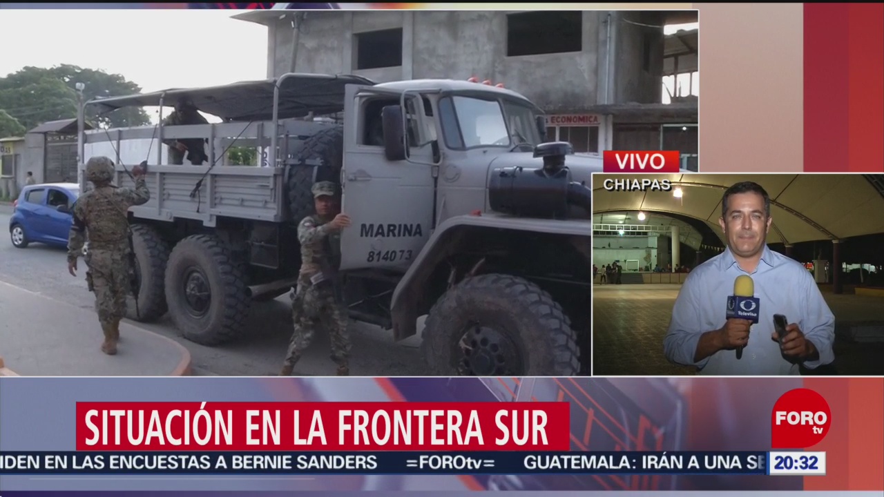 Foto: Guardia Nacional INM Frontera Sur Chiapas 17 Junio 2019