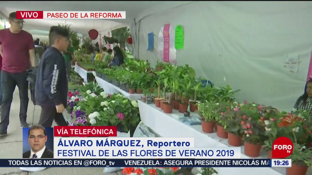 FOTO: Inauguran Festival de las Flores de Verano 2019,22 Junio 2019