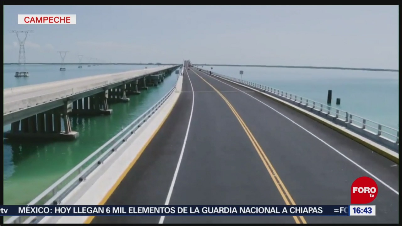 FOTO: Inauguran puente vial en Campeche
