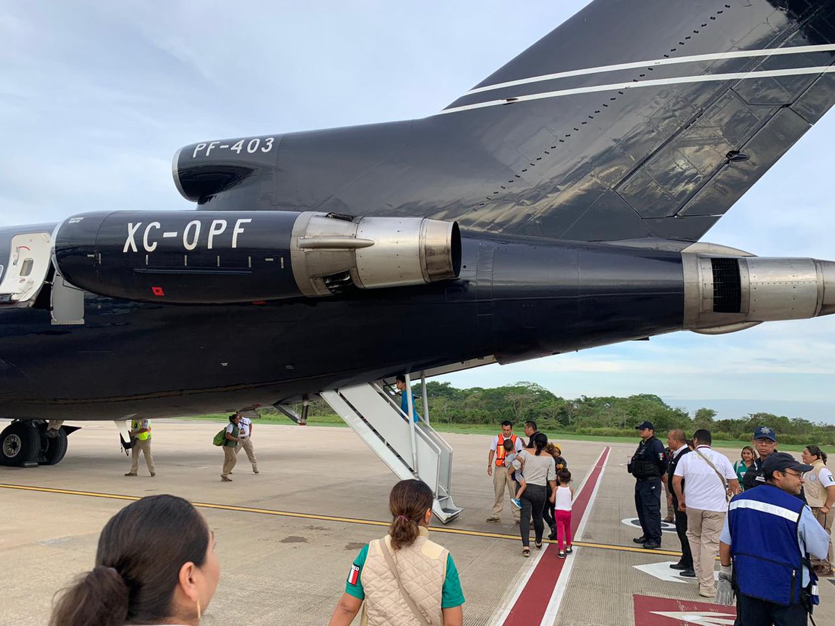 Foto INM repatria vía aérea a 100 migrantes hondureños 4 junio 2019