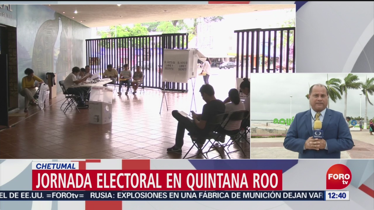 FOTO: Instalan 93% de las casillas electorales en Quintana Roo, 2 Junio 2019