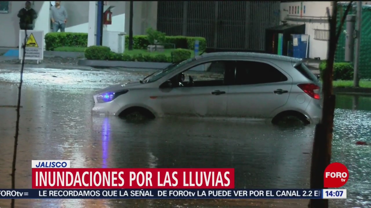 Foto: Inundaciones por lluvias en Guadalajara