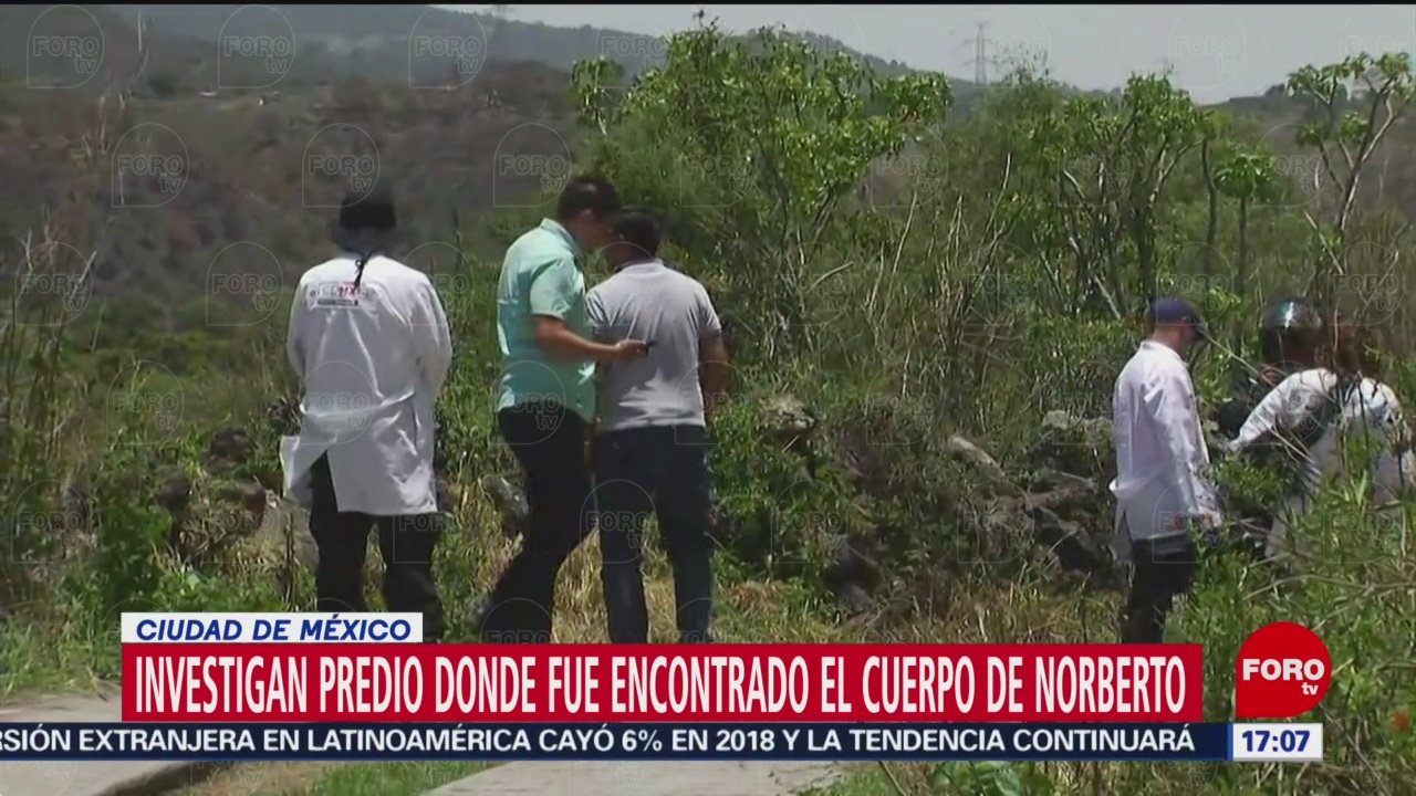 FOTO: Investigan antecedentes del predio donde encontraron cuerpo de Norberto