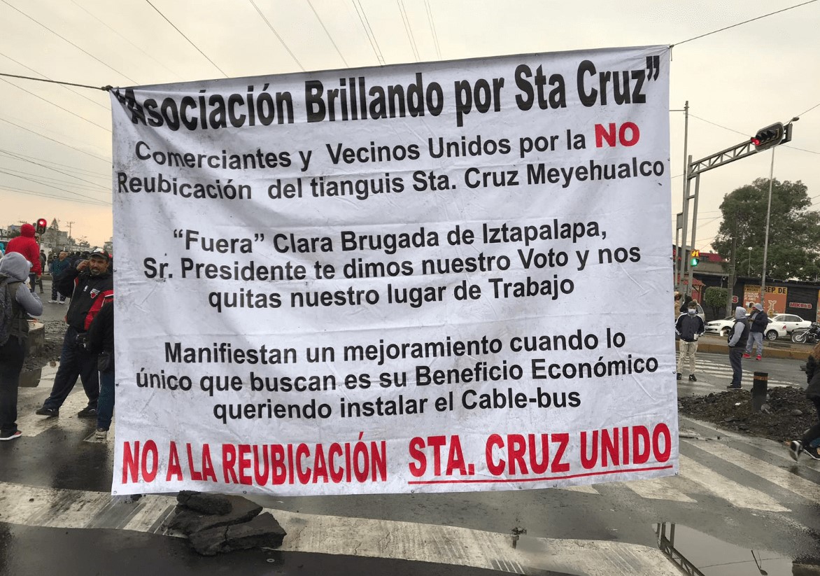 Iztapalapa: Alcaldía respetará empleos de tianguis Santa Cruz Meyehualco
