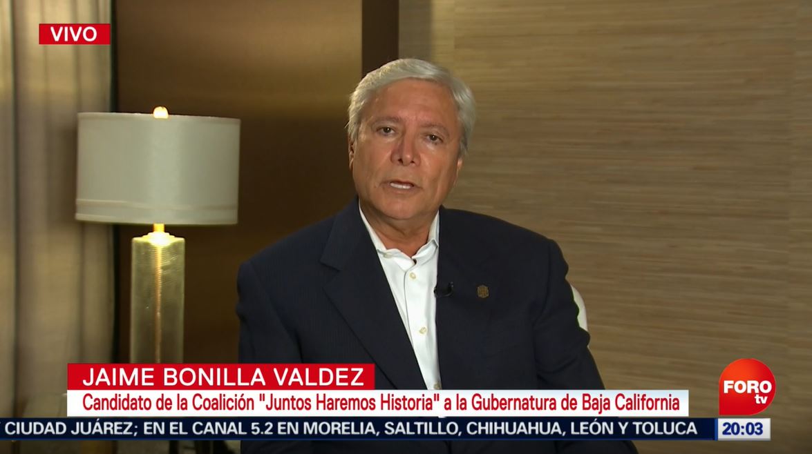 Jaime Bonilla: bajacalifornianos votaron para pedir un cambio