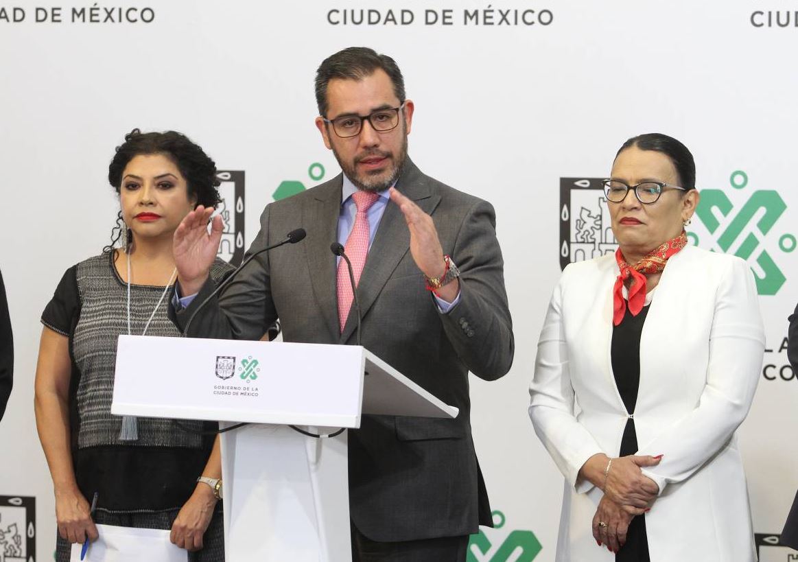 Foto: El secretario de Seguridad Ciudadana de la Ciudad de México, Jesús Orta, el 8 de junio de 2019 (Notimex)