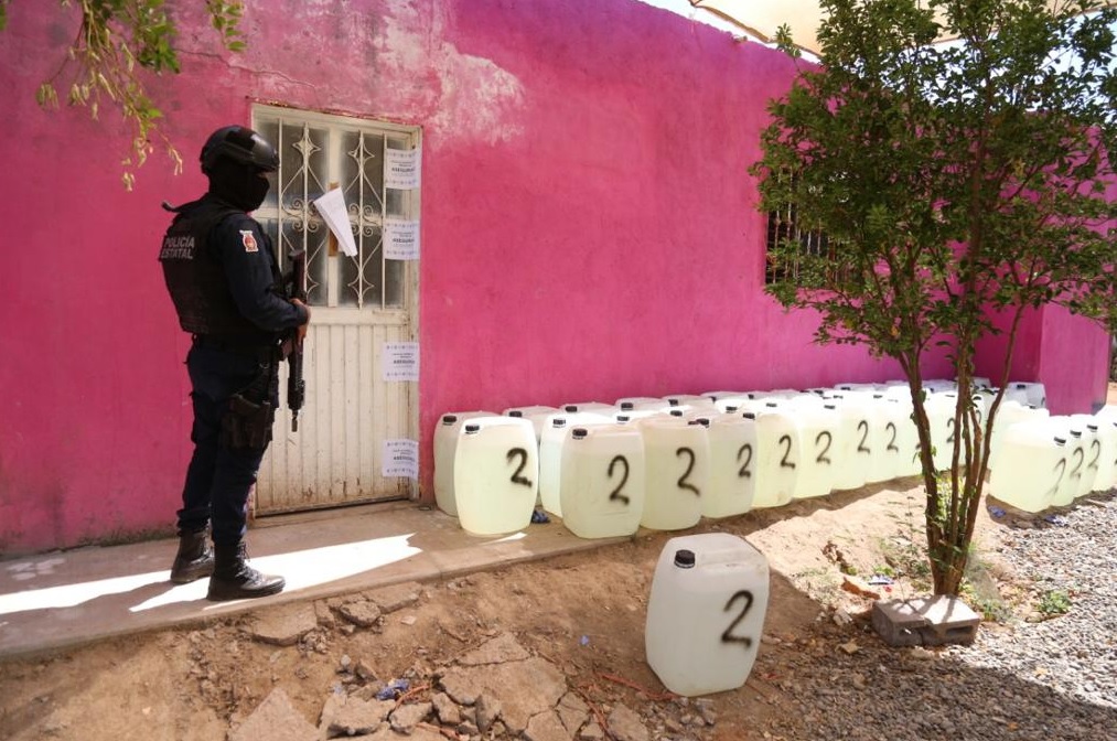 Aseguran laboratorio clandestino en Culiacán; suman 23 en el año