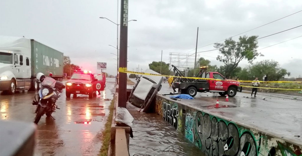 FOTO Lluvia en León, Guanajuato, genera inundaciones y afecta 300 casas (periodico correo 5 juio 2019 guanajuato)
