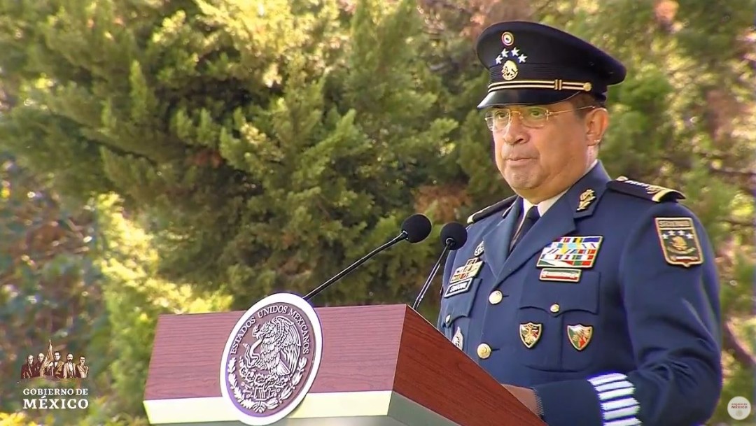 El secretario de la Defensa Nacional, Luis Cresencio Sandoval González. (Tomada de video)