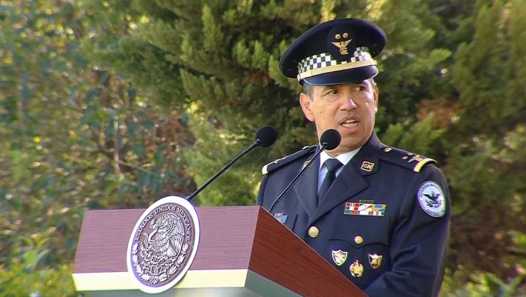Foto: Luis Rodríguez Bucio, primer comandante de la Guardia Nacional, 30 junio 2019