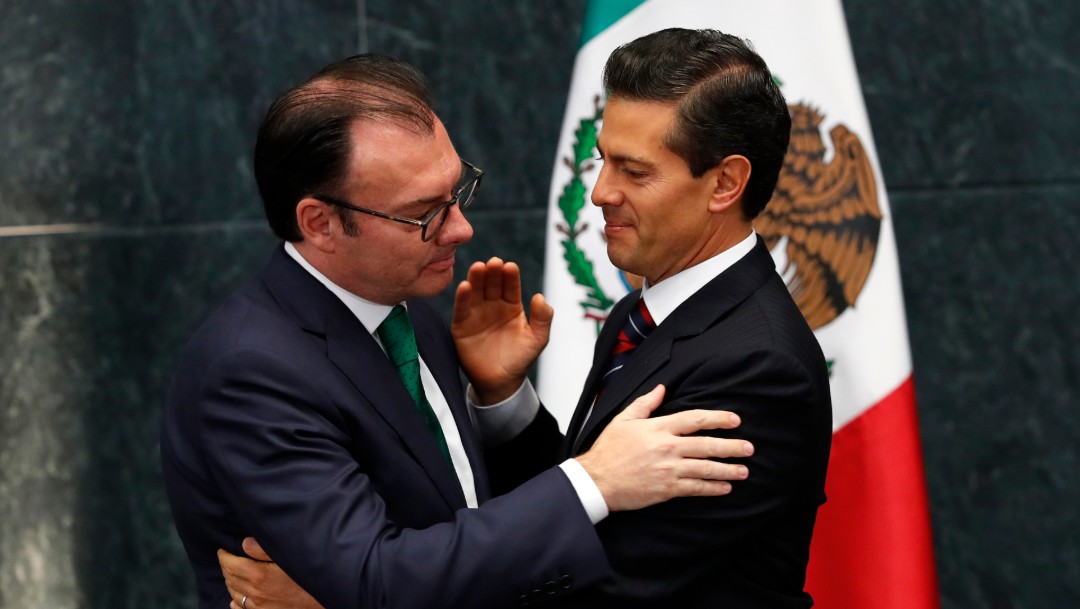 Foto: Luis Videgaray y Enrique Peña Nieto, 7 de septiembre de 2016, Ciudad de México