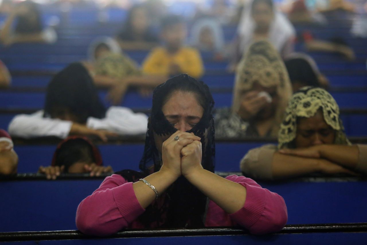 FOTO Iglesia Luz del Mundo denuncia discriminación contra sus fieles, algunos niños que sufren acoso escolar (EFE 5 junio 2019 guadalajara)