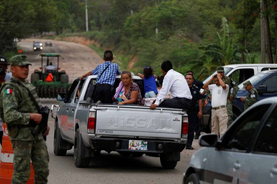 Foto: Migrantes centroamericanos en Chiapas, 15 de junio de 2019