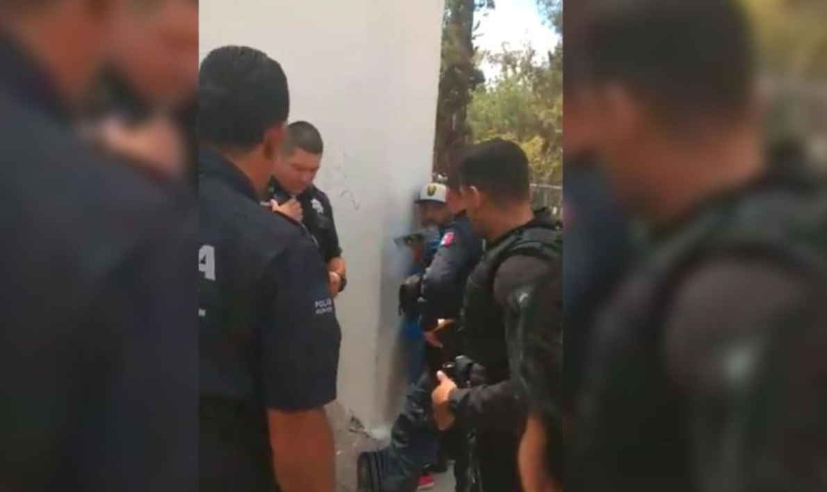 Foto: El diputado local de San Luis Potosí, Pedro César Carrizales "El Mijis", es detenido en Aguascalientes por participar en una riña, junio 2 (Twitter: @FormosaPrimero)