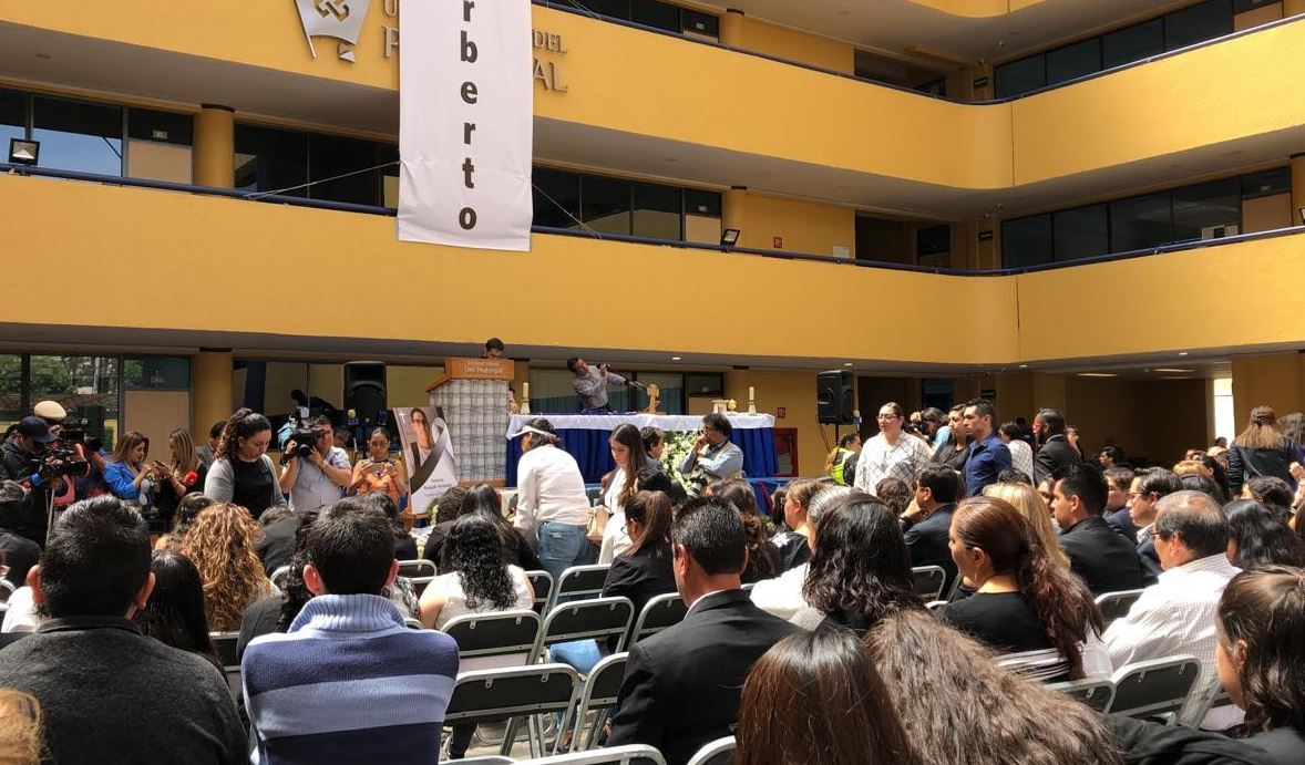 Ofrecen misa en honor a Norberto Ronquillo, estudiante universitario secuestrado