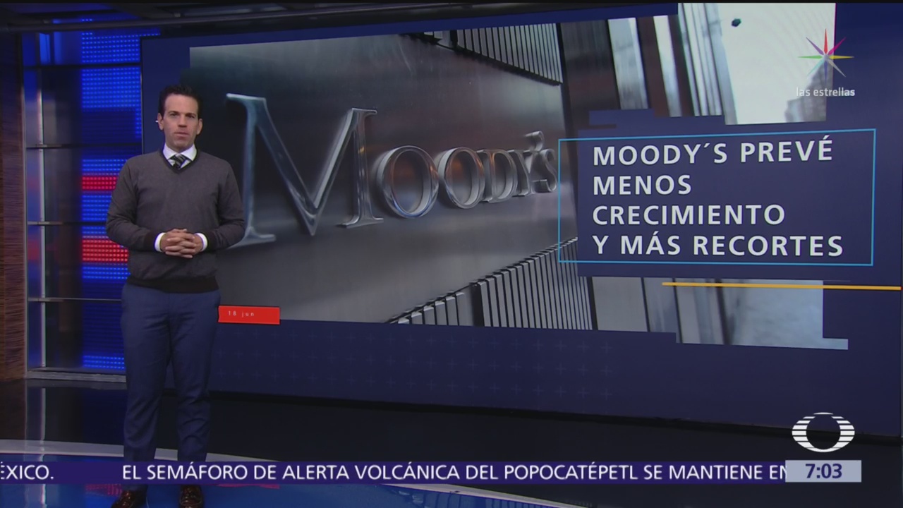 Moody’s baja pronóstico de crecimiento para México