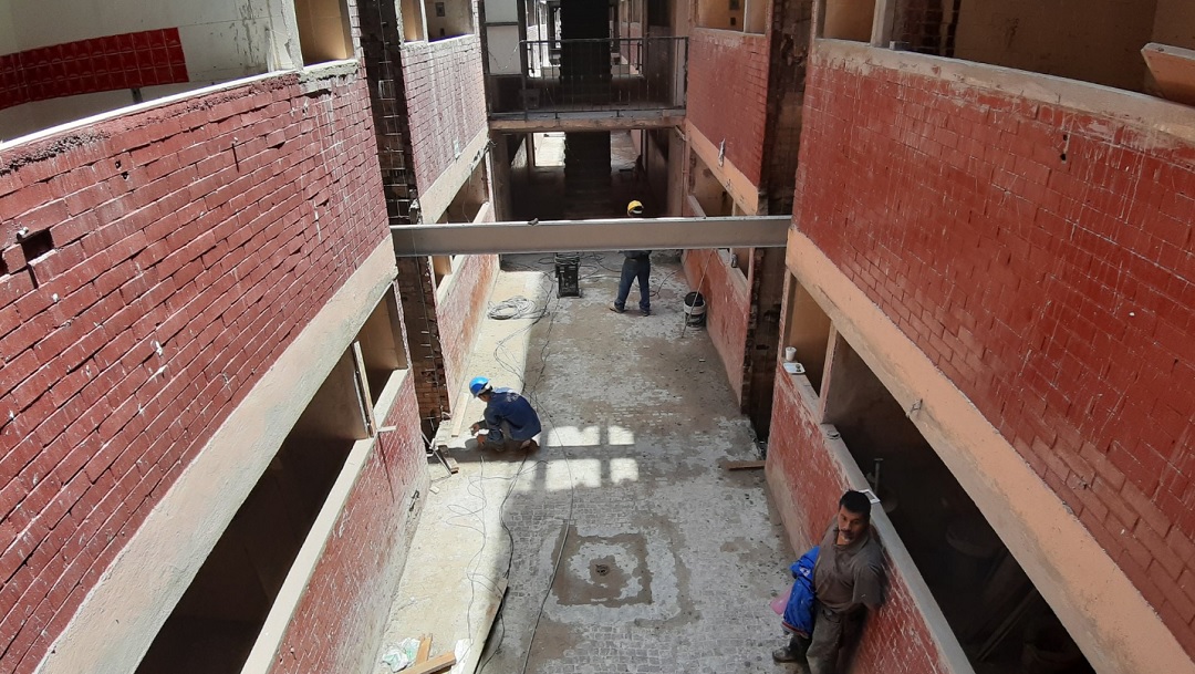 Damnificados del Multifamiliar Tlalpan denuncian reconstrucción con fines políticos