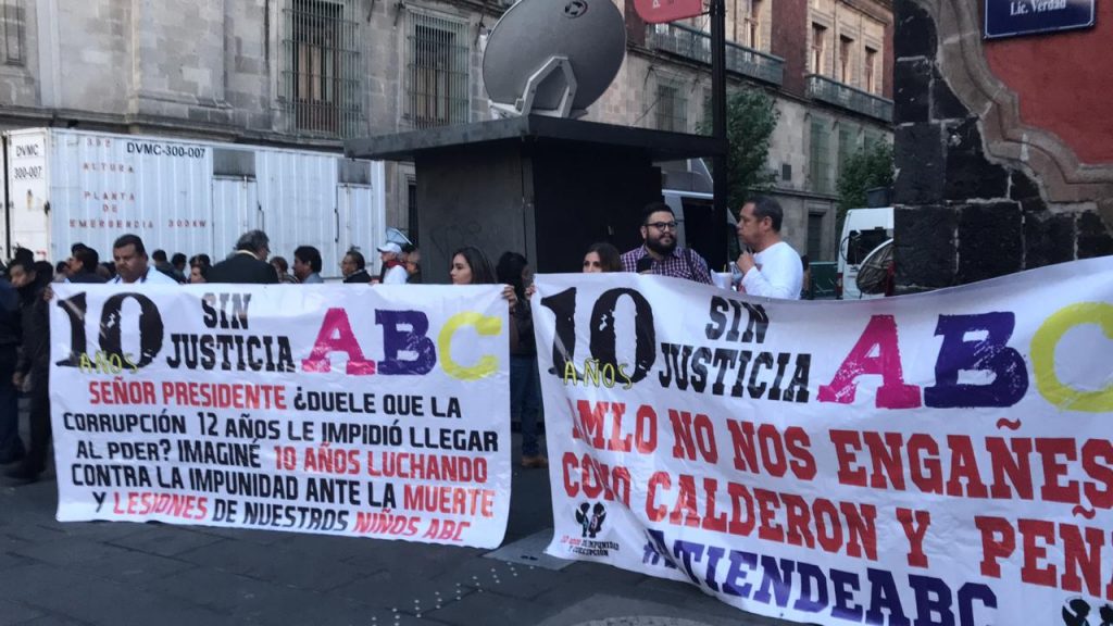 Foto Padres de víctimas de la Guardería ABC protestan en CDMX 5 junio 2019