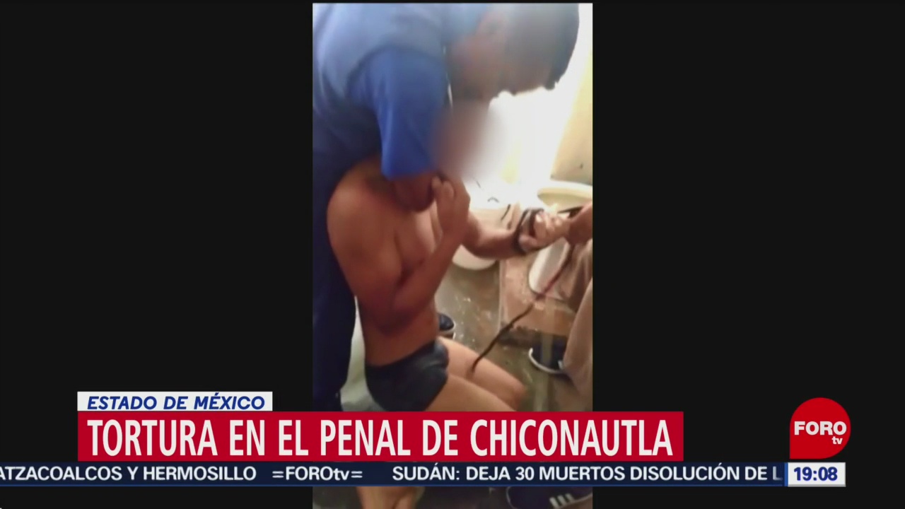 Foto: Video Tortura Penal Chiconautla 3 Junio 2019