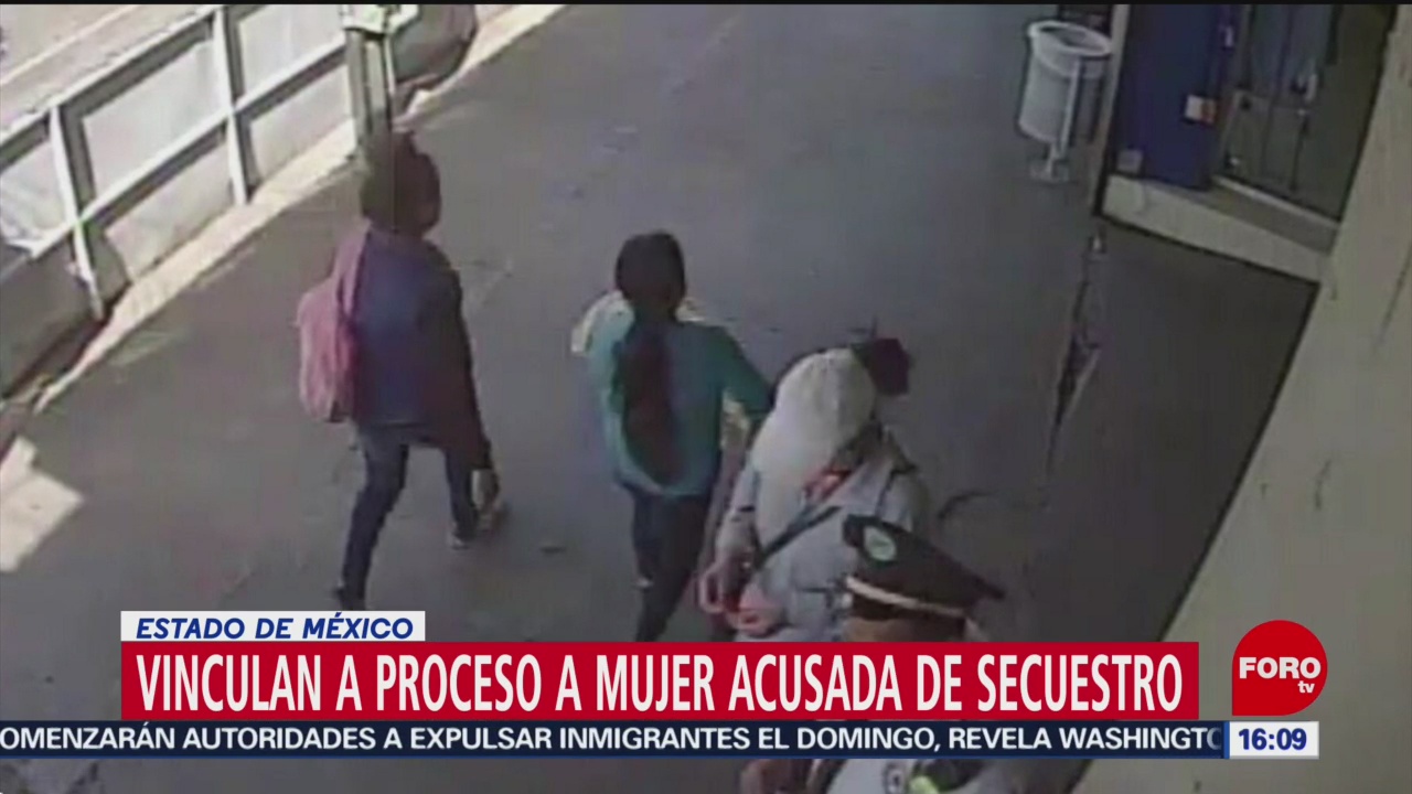 FOTO: Procesan a mujer por robar a menor en Edomex, 22 Junio 2019