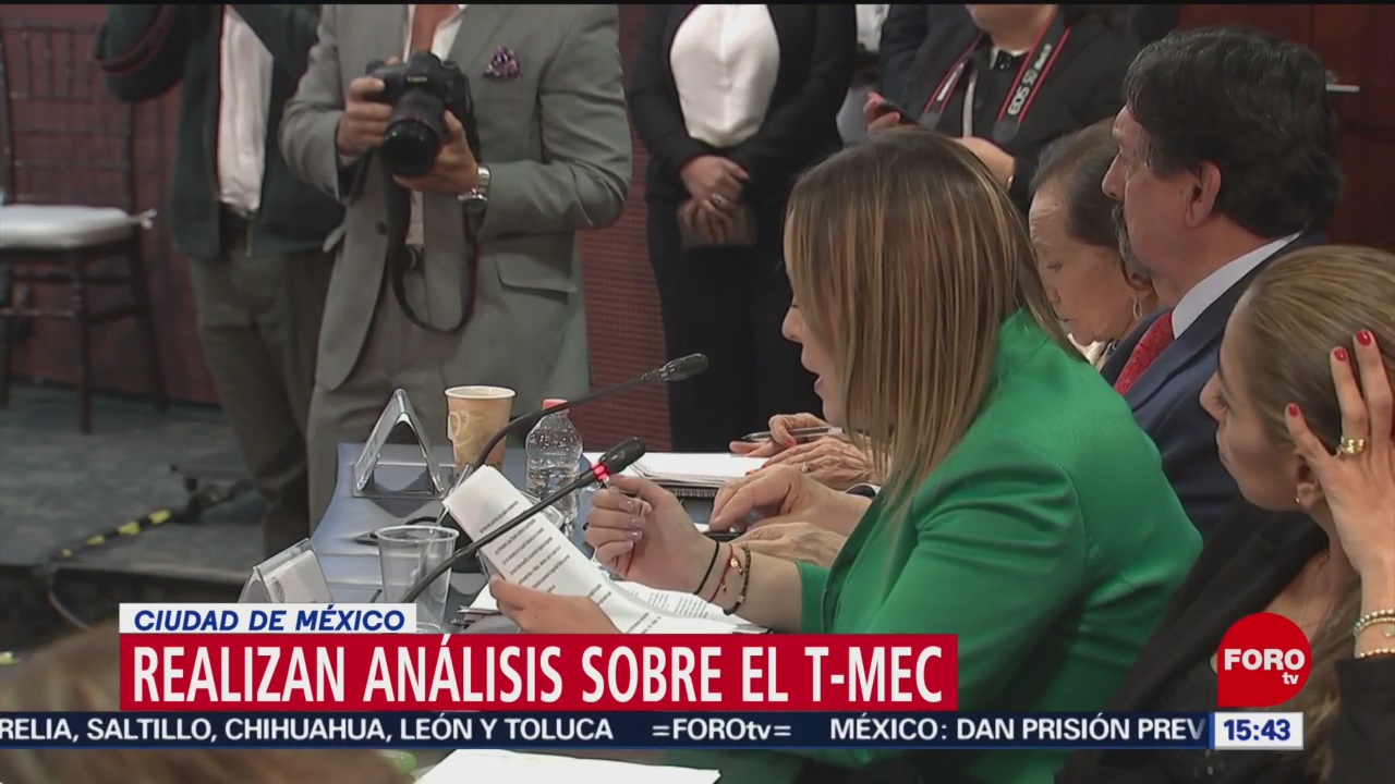 FOTO: Realizan análisis sobre el T-MEC en el Senado